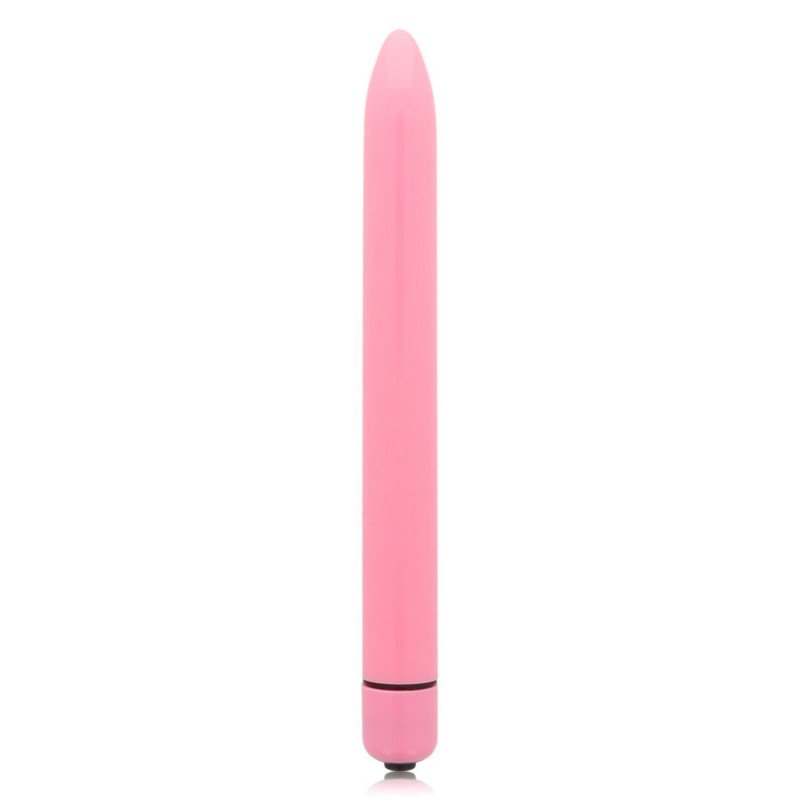 GLOSSY - SLIM VIBRADOR ROSA