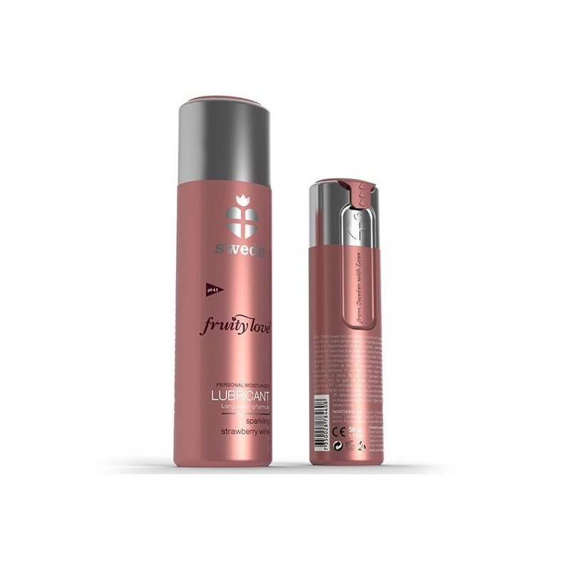 SWEDE - VINO ESPUMOSO LUBRICANTE FRUTAL DE FRESA 100 ML