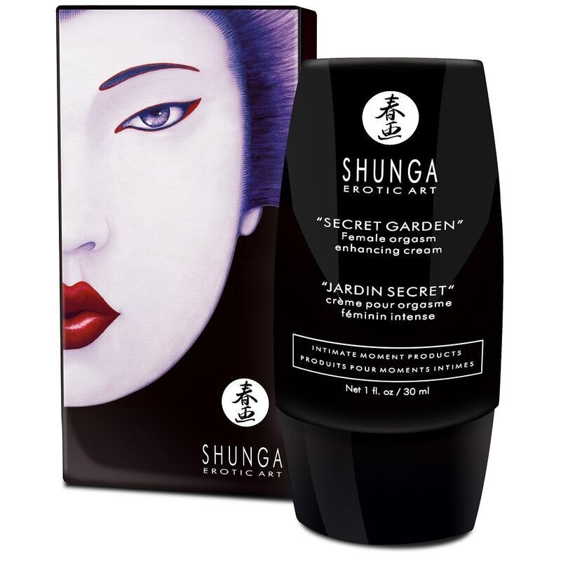 SHUNGA - CREMA PARA UN ORGASMO FEMENINO INTENSO JARDÍN SECRETO
