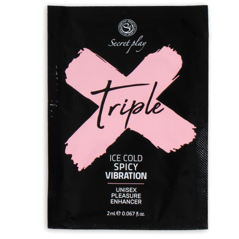SECRETPLAY - INTENSIFICADOR DE PLACER TRIPLE X DE DOSIS ÚNICA