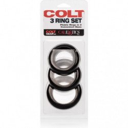 CALEXOTICS - COLT SET 3 ANILLOS PENE Y TESTICULOS