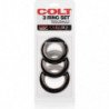 CALEXOTICS - COLT SET 3 ANILLOS PENE Y TESTICULOS