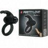 PRETTY LOVE - ANILLO VIBRATORIO EUDORA CON ESTIMULADOR