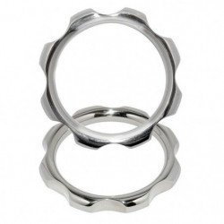 METAL HARD - ANILLO TORQUE METAL PARA PENE Y TESTICULOS 50MM