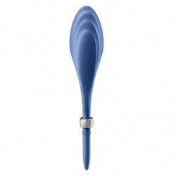 SATISFYER - DUELIST ANILLO VIBRADOR AZUL
