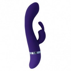VIBRADOR DE LUJO DE SILICONA LILA INTENSO - HILARI