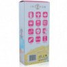 VIBRADOR DE LUJO DE SILICONA ROSA INTENSO - HILARI
