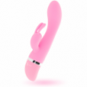 VIBRADOR DE LUJO DE SILICONA ROSA INTENSO - HILARI