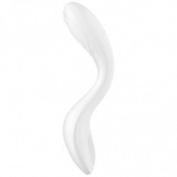 SATISFACTOR - VIBRADOR DE PUNTO G DE PLACER RRROLLING BLANCO