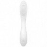 SATISFACTOR - VIBRADOR DE PUNTO G DE PLACER RRROLLING BLANCO