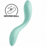 SATISFACTOR - VIBRADOR DE PUNTO G DE PLACER RRROLLING, VERDE