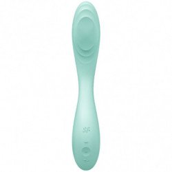 SATISFACTOR - VIBRADOR DE PUNTO G DE PLACER RRROLLING, VERDE