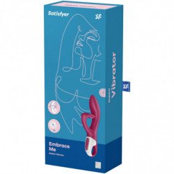 SATISFACTOR - EMBRACE ME VIBRADOR DE PUNTO G BERRY