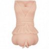 CRAZY BULL - MASTURBADOR WATER SKIN VAGINA CON BALAS VIBRADORAS
