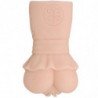 CRAZY BULL - MASTURBADOR WATER SKIN VAGINA CON BALAS VIBRADORAS