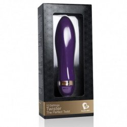 ROCKS-OFF - VIBRADOR TWISTER CON 10 MODOS