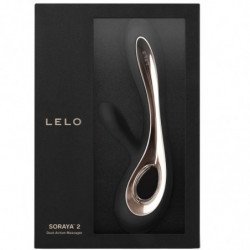 LELO - SORAYA 2 VIBRADOR CONEJO NEGRO