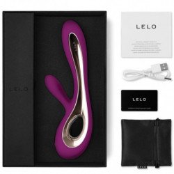 LELO - SORAYA 2 VIBRADOR CONEJO MORADO