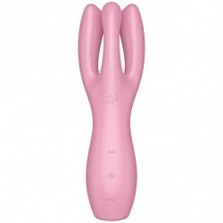 SATISFYER - THREESOME 3 VIBRADOR ROSA