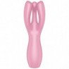 SATISFACTOR - TRÍO 3 VIBRADOR ROSA