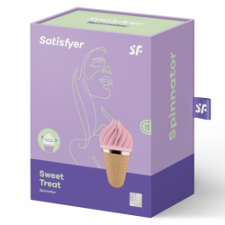 SATISFACTOR - SPINNATOR DE DULCES MARRÓN Y ROSA