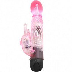 BAILE - GIVE YOU A KIND OF LOVER VIBRADOR CON RABBIT ROSA 10 MODOS