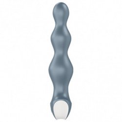 SATISFACTOR - VIBRADOR LOLLI PLUG DE 2 ENCHUFES GRIS