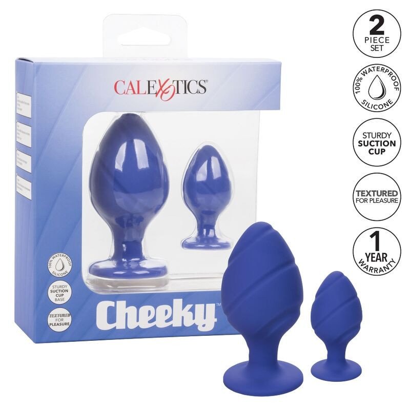 CALEXOTICS - TAPÓN ANAL DESCABELLADO MORADO