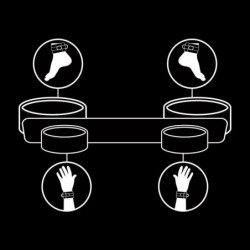 FETISH SUBMISSIVE - BARRA SEPARADORA BONDAGE CON FORRO DE NOPRENO