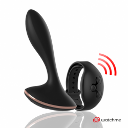 ANBIGUO - VIBRADOR CON CONTROL REMOTO WATCHME TAPÓN ANAL VERNET