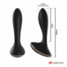 ANBIGUO - VIBRADOR CON CONTROL REMOTO WATCHME TAPÓN ANAL VERNET