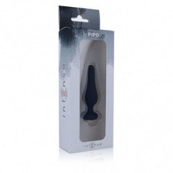 INTENSO - TAPÓN ANAL PIPO S SILICONA NEGRA 9,8 CM