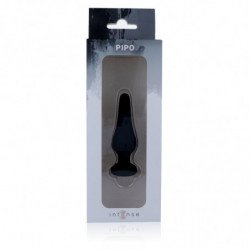 INTENSO - TAPÓN ANAL PIPO S SILICONA NEGRA 9,8 CM