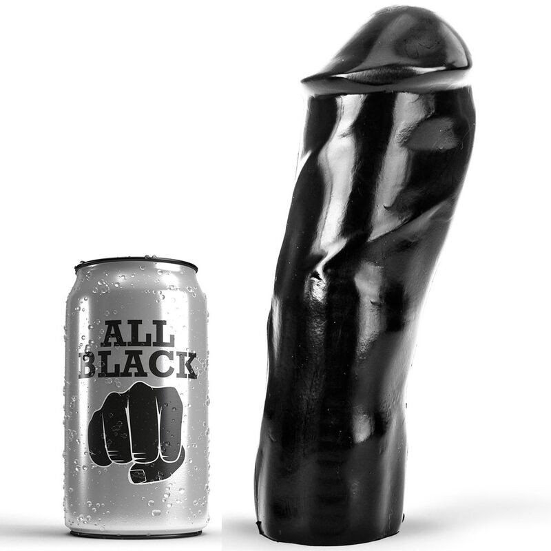 TODO NEGRO - DILDO REALISTA DE 20 CM