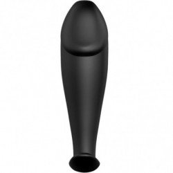 PRETTY LOVE - TAPÓN ANAL DE SILICONA CON FORMA DE PENE NEGRO