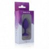 INTENSO - TAPÓN ANAL SHELKI PARA HOMBRE LILA