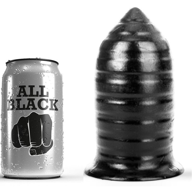 TOTALMENTE NEGRO - TAPÓN ANAL DE 16 CM