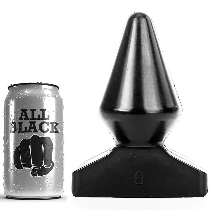 TOTALMENTE NEGRO - TAPÓN ANAL DE 18,5 CM
