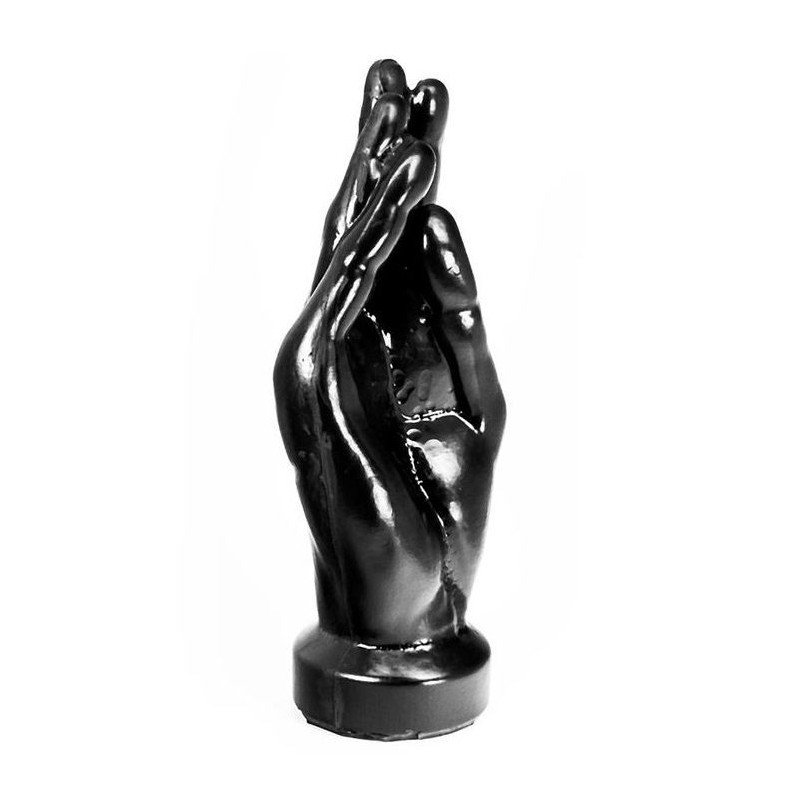 HUNG SYSTEM - TAPÓN ANAL HELLO COLOR NEGRO 23,7 CM