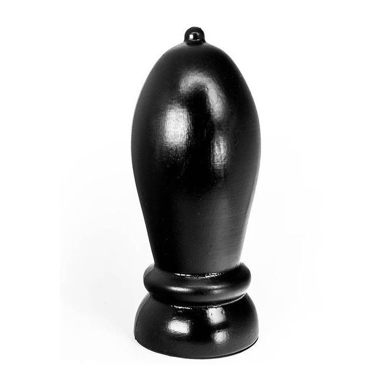 SISTEMA HUNG - TAPÓN ANAL ANAL DESLIZANTE COLOR NEGRO 24 CM