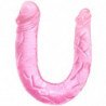 BAILE - DOBLE DONG DOBLE DILDO ROSA