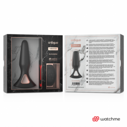 ANBIGUO - VIBRADOR CON CONTROL REMOTO Y TAPÓN ANAL WATCHME ALEXANDRU