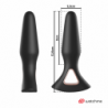 ANBIGUO - VIBRADOR CON CONTROL REMOTO Y TAPÓN ANAL WATCHME ALEXANDRU