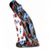 ALL BLACK - DILDO REALISTA NEGRO FISTING 29 CM
