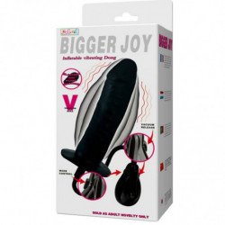 BAILE - DILDO INFLABLE CON VIBRACIÓN BIGGER JOY DE 16 CM