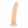 DELTA CLUB - JUGUETES ARNÉS + DONG CARNE DE SILICONA 20 CM -O- 4 CM