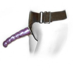 BAILE - ARNÉS ANAL Y VAGINAL FEMENINO LILAC GPOINT 17 CM