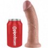 KING COCK - 8 DILDOS DE CARNE DE 20,3 CM