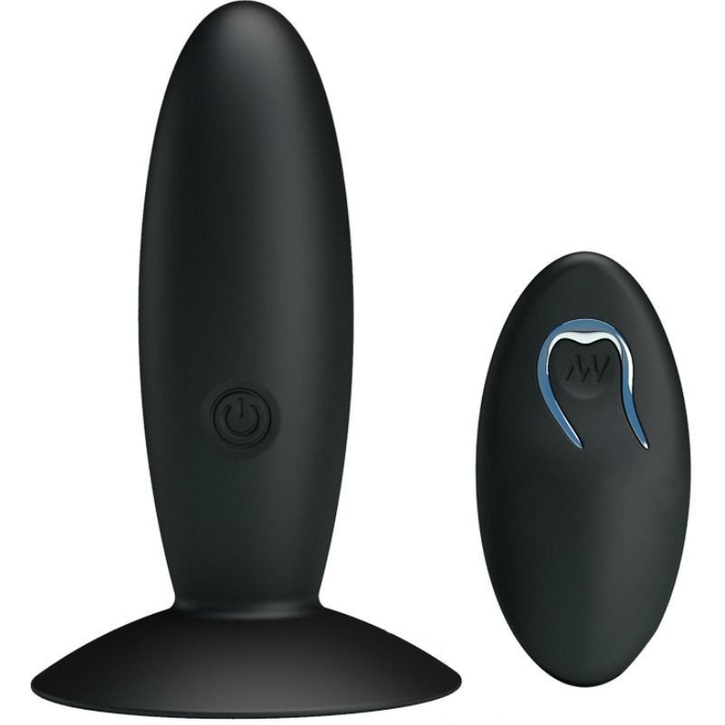 PRETTY LOVE - TAPÓN ANAL RECARGABLE CON VIBRACIÓN Y CONTROL