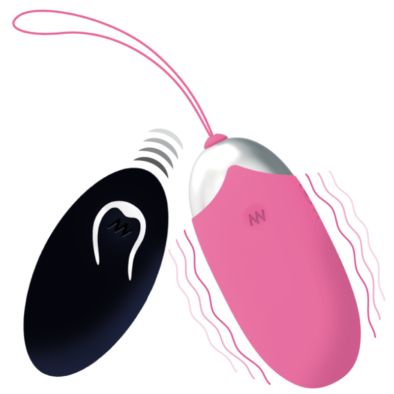 INTENSO - HUEVO VIBRADOR FLIPPY II CON CONTROL REMOTO ROSA